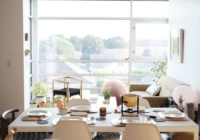 mesa retangular para sala de jantar