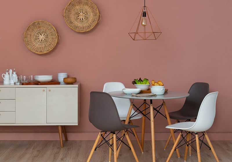 mesa redonda para sala de jantar