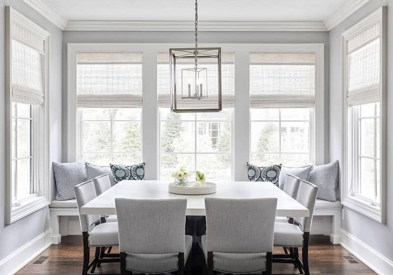 mesa quadrada para sala da jantar