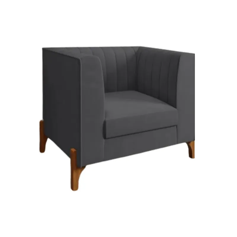 Poltrona Turquia — Cinza Escuro