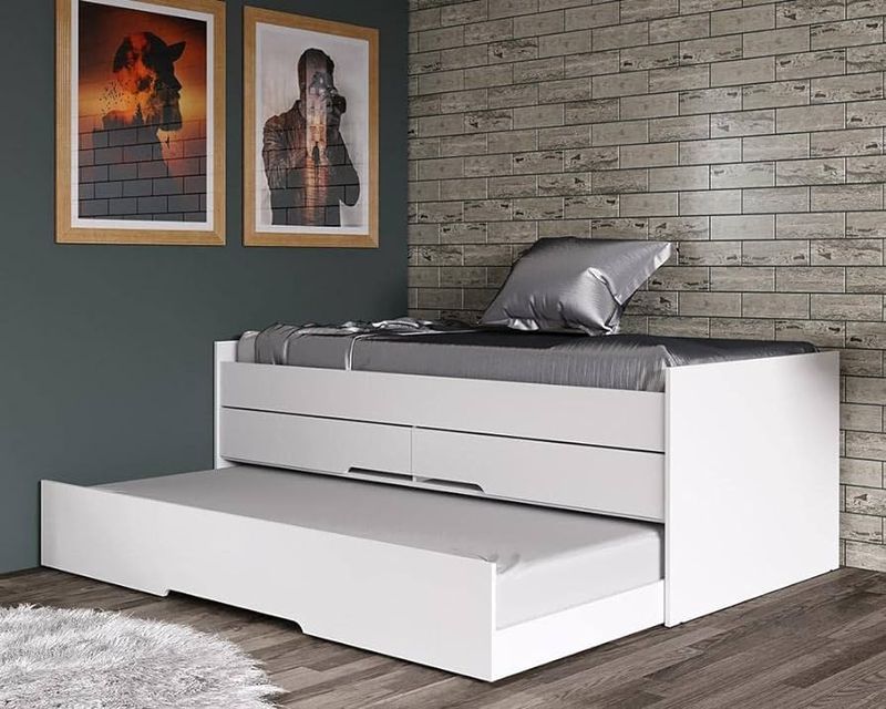 cama dupla para quarto de menino
