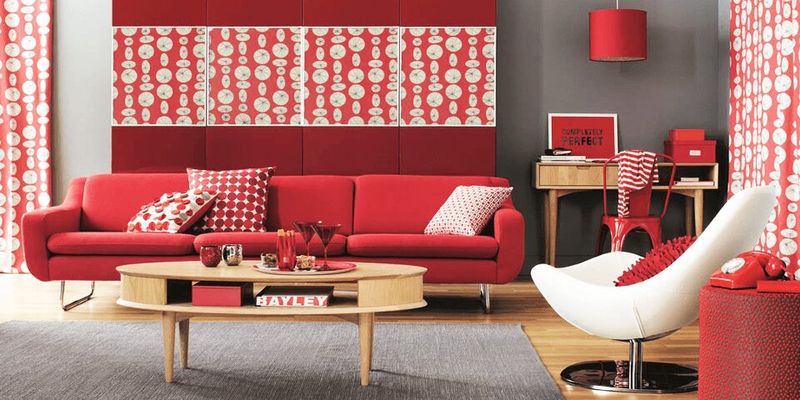 Vermelho combina com que cor na decoração? 10 alternativas