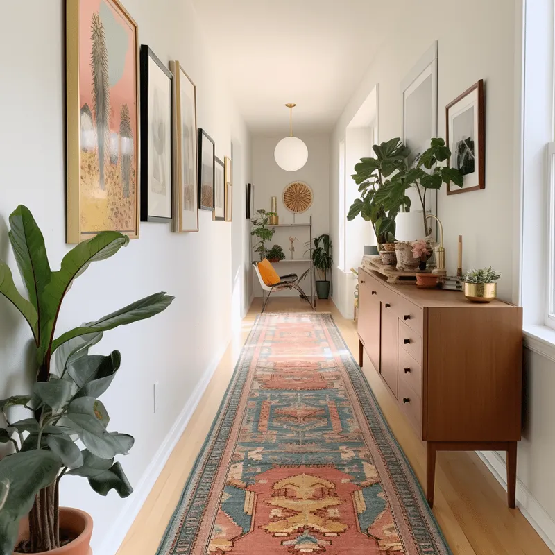 Dicas para Decorar um Corredor Pequeno Gastando Pouco 1